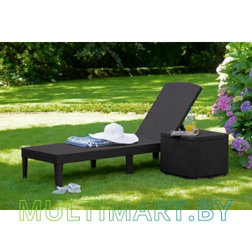 Шезлонг Keter Jaipur Sun (коричневый) картинка 2